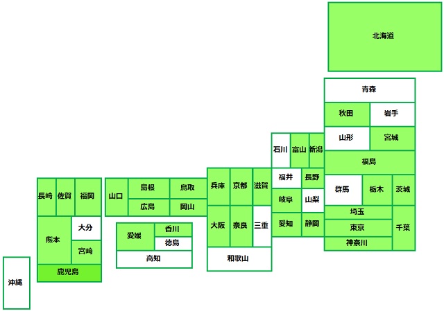 日本地図